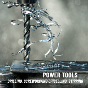 Drilling, Screwdriving, Chiselling, Stirring